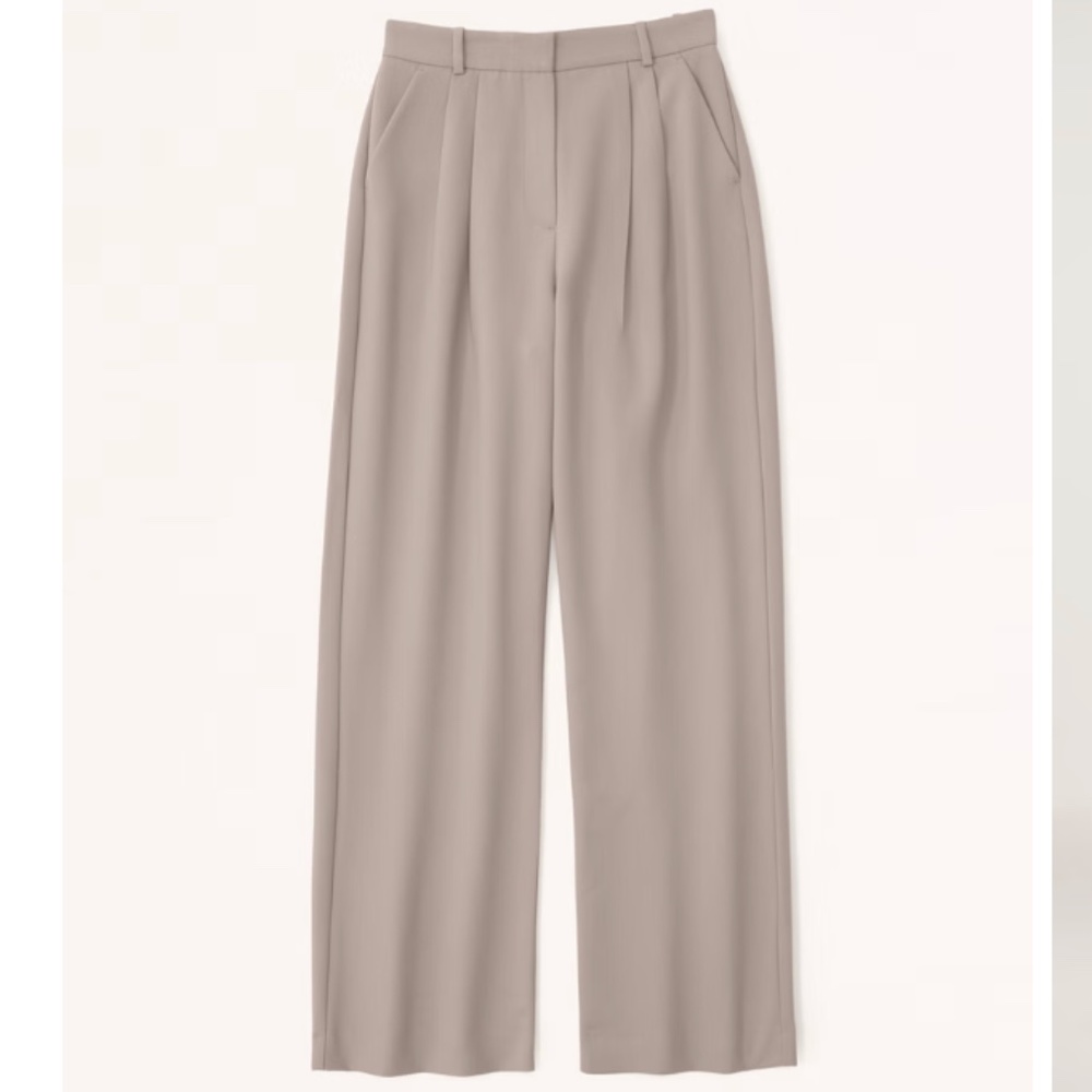 Curve Love A&F Sloane Tailored Pant
